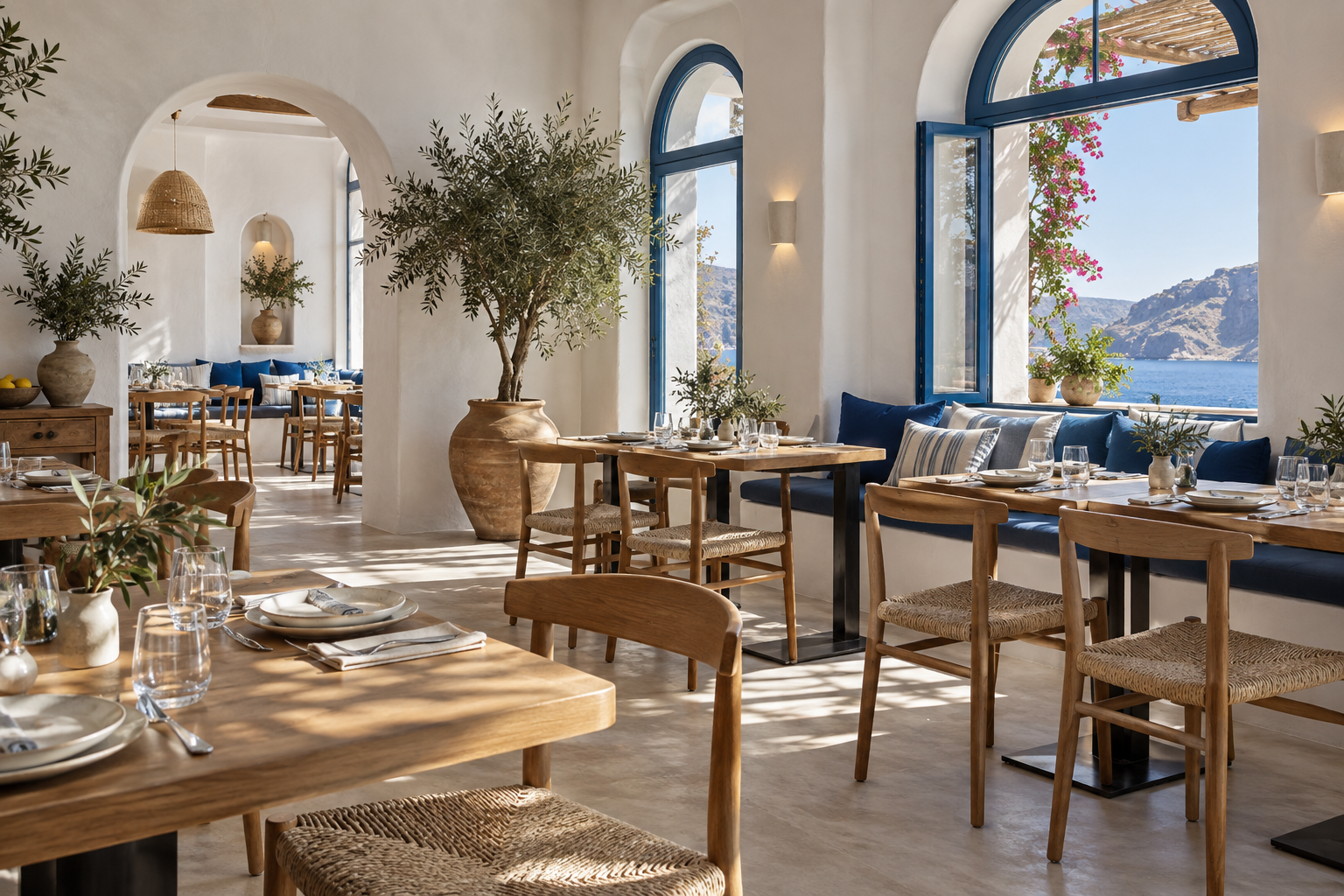 Illustrative restaurant interior, not this venue